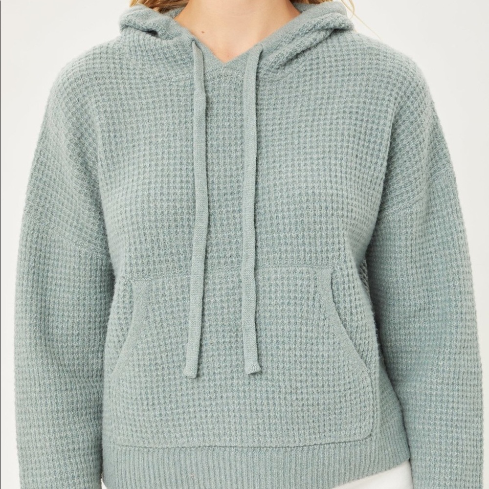 Drawstring Hoodie Sweater - Picture 4 of 5
